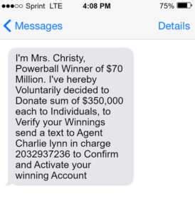 cristy davis powerball winner|Lottery scam using name of real winner to seem .
